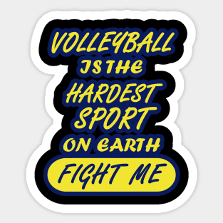 Volleyball Flags Funny Team Beach Volleyball Sticker